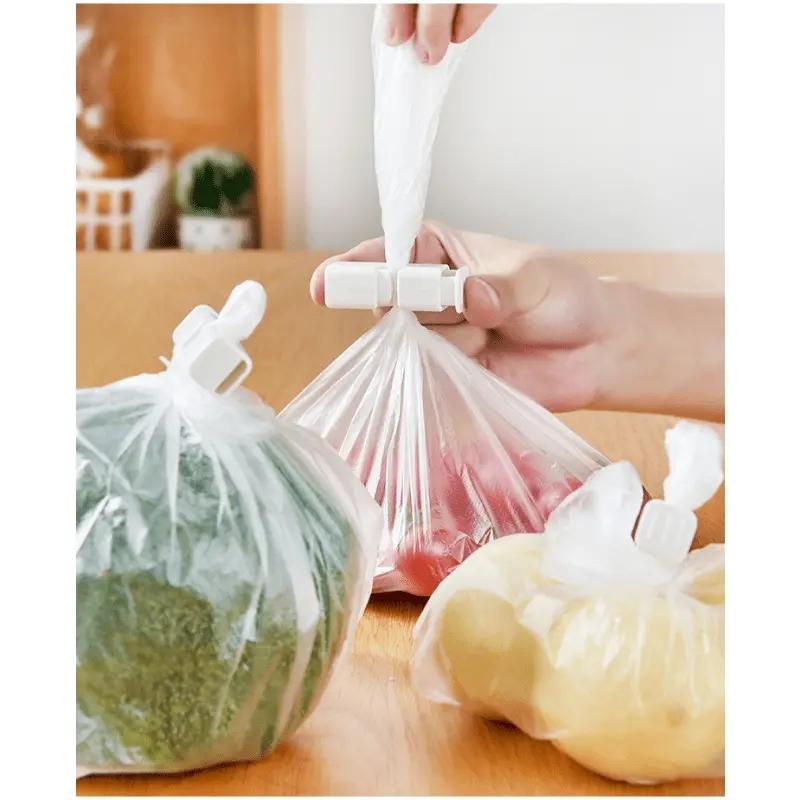 4pcs Multi-purpose Bread Sealing Clip, Lock & Press Type Clip, Kitchen Utensils For Food Preservation & Kitchen Storage