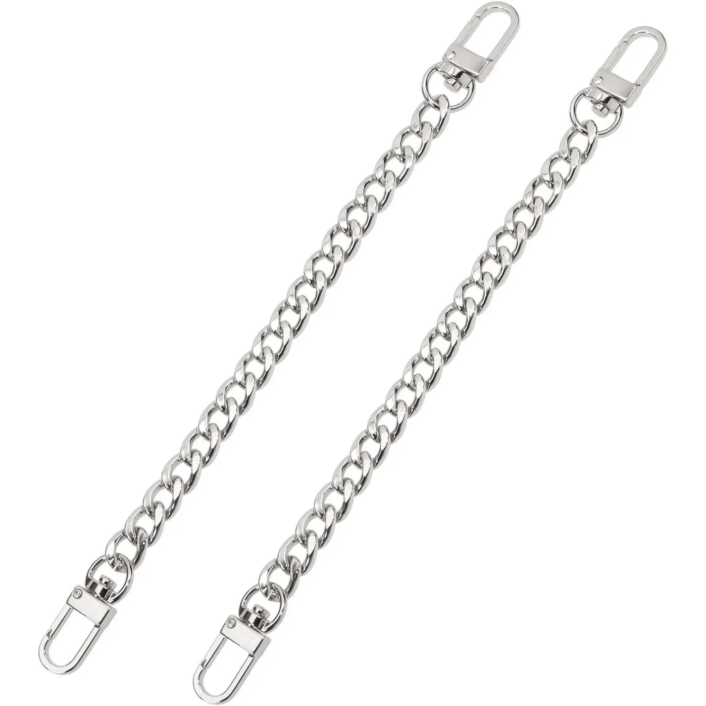 Bag Strap Extender 2 count 7.9 Inch Short Purse Chain Strap  for    Bag Handbag Crafts