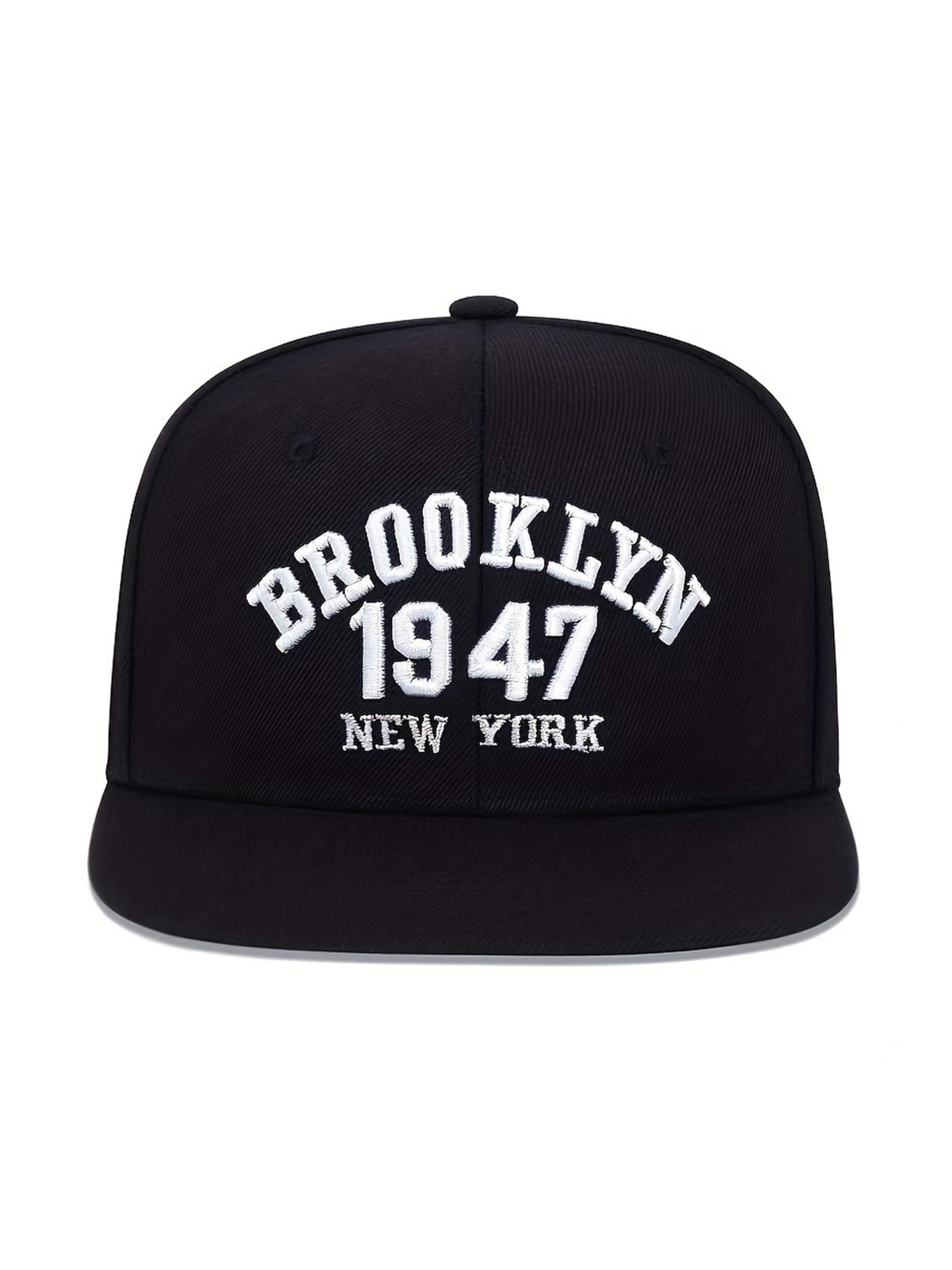 Unisex Letter Embroidery Baseball Cap, Casual Outdoor Sports Hat for Men & Women, Adjustable Sun Protection Cap for Daily Wear