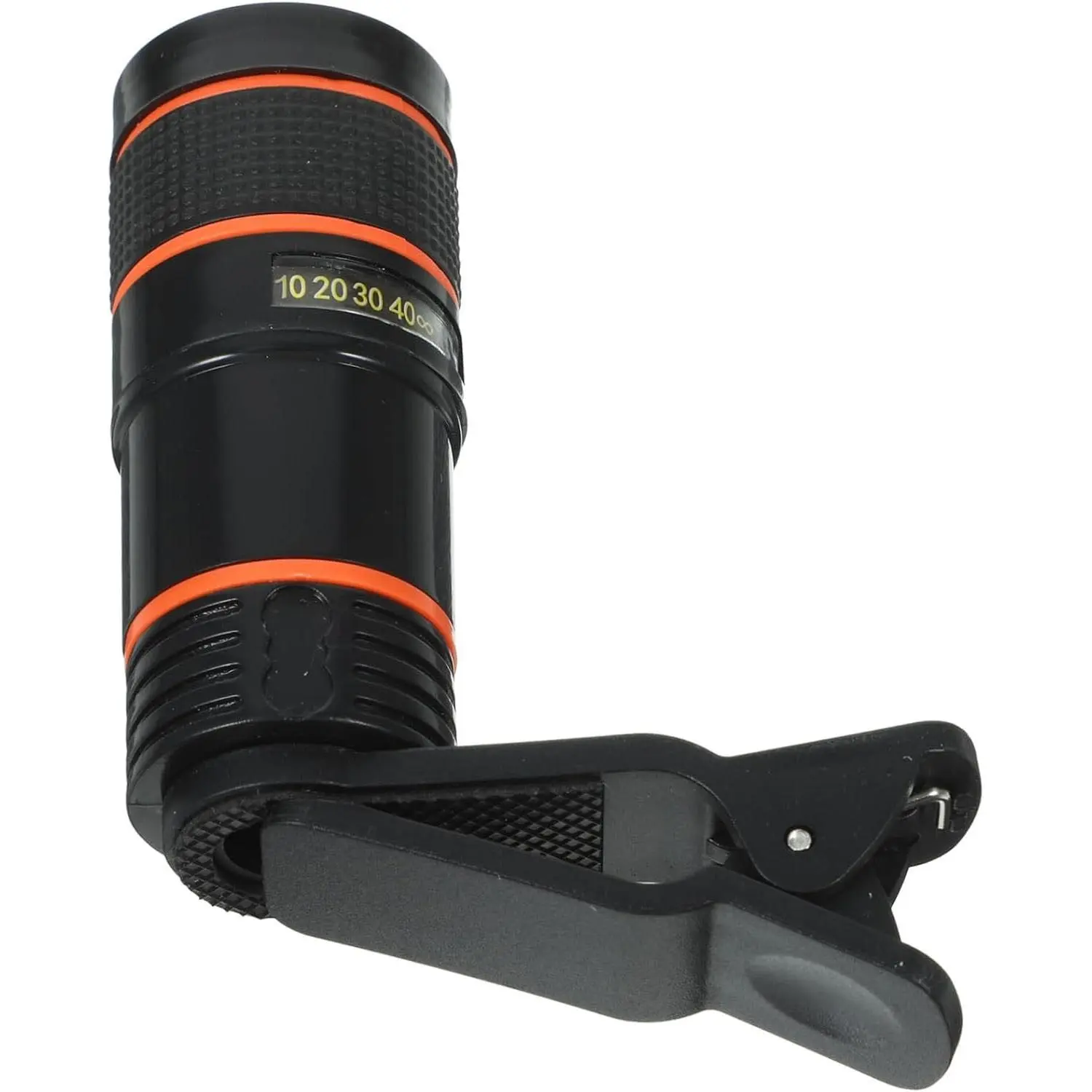 Universal 8x Telephoto Clip on Lens for All Smartphones, Cellphone Zoom Lens, Portable HD Mobile Camera Zoom Lens, Compact Lightweight Travel Photography Accessory, Smartphone Lens Attachment