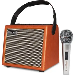 Coolmusic Professional Karaoke Machine with 1 Microphone, Portable  Speaker with OTG Supports USB, AUX, Rec, TWS, Part for Adults/