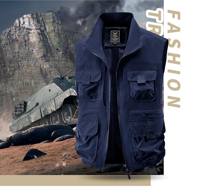 SummerVibes Men's Outdoor Casual Vest