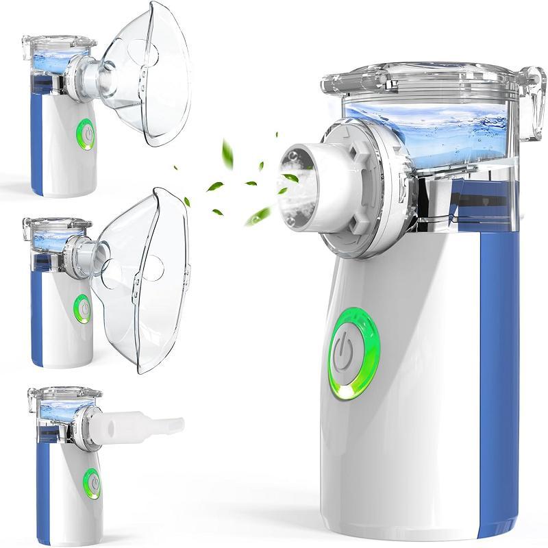 Portable Ultrasonic Air Humidifier, 1 Set Compact Air Humidifier with Double Power Mode, Facial Care Product for Home & Travel, Rechargeable Portable Humidifier Portable Ultrasonic Air Humidifier, 1 Set Compact Air Humidifier with Double Power Mode, Facial Care Product for Home & Travel, Rechargeable Portable Humidifier