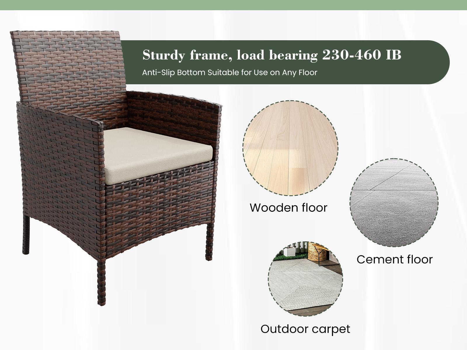 UDPATIO Spring Greenish Outdoor Patio Furniture Set with Cushions and Coffee Table Hand -Woven PE Wicker Rattan Chairs for Garden Balcony Backyard Pool Ergonomic Home depatio SpringGardening UDPATIO Spring Greenish Outdoor Patio Furniture Set with Cushions and Coffee Table Hand -Woven PE Wicker Rattan Chairs for Garden Balcony Backyard Pool Ergonomic Home depatio SpringGardening