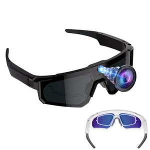 Bluetooth Sport Smart Glasses with Video Recording,8MP Camera,One Click Recording, Photo Video Shooting, Music Playback, 4GB Memory Build-in, 260Mah Battery,Bluetooth Call ,Open Ear Speakers, AI Real Time Translation, IP64 Waterproof
