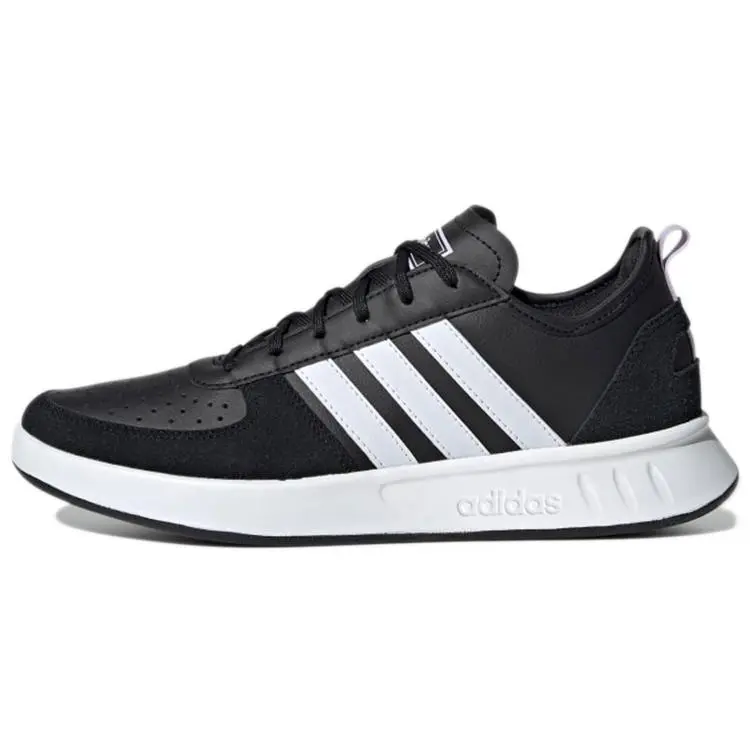 adidas Court 80s Leather Durable Low Top Tennis Shoes FW9178