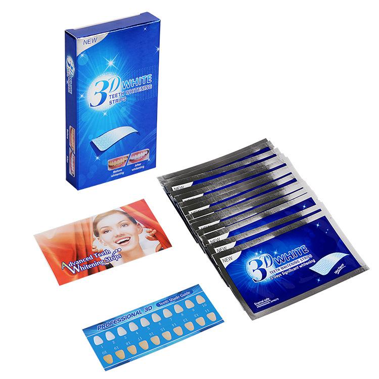 Customized teeth whitening strips set OEM ODM teeth whitening strips OEM branding teeth whitening strips