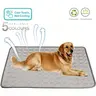 2026 New Dog Cool Touch Mat for Summer, Mat with Cooling Sensation for Dogs, Non-Slip & Machine Washable Pet Cold Pad Bed, Breathable Cat Cool Blanket Sleeping Cushion for Small Medium Large Dogs Kennel Crate Floor Puppy Bed