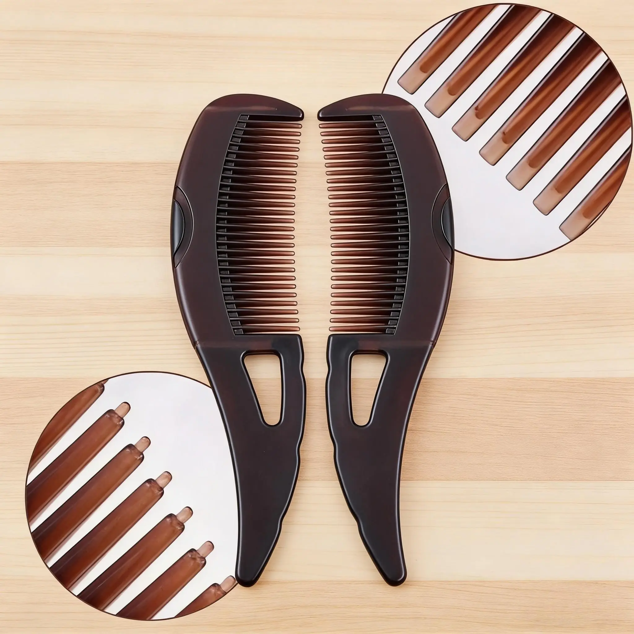 Energy Comb Set, Hollow Hair Care Brush, Oil Control & Dandruff Removal, No Shampoo Needed, Anti-Hair Loss, Scalp Cleanser