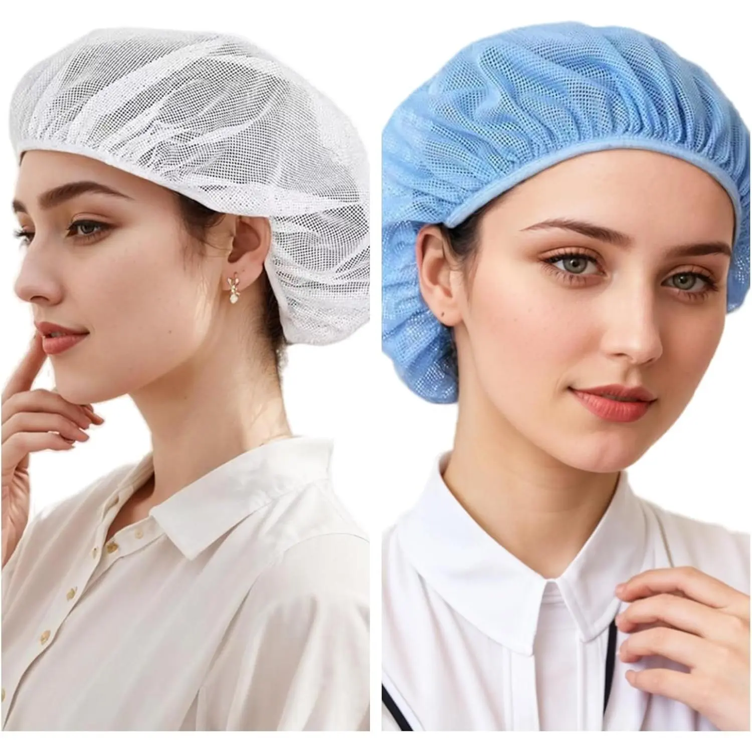 Mesh Hair Nets  Sleeping, 4Pcs/Set Night Wrap Hats, Sleep Mesh Caps  Women, Night Sleep Caps Bonnets and Nets  Curly Hair Cover New model