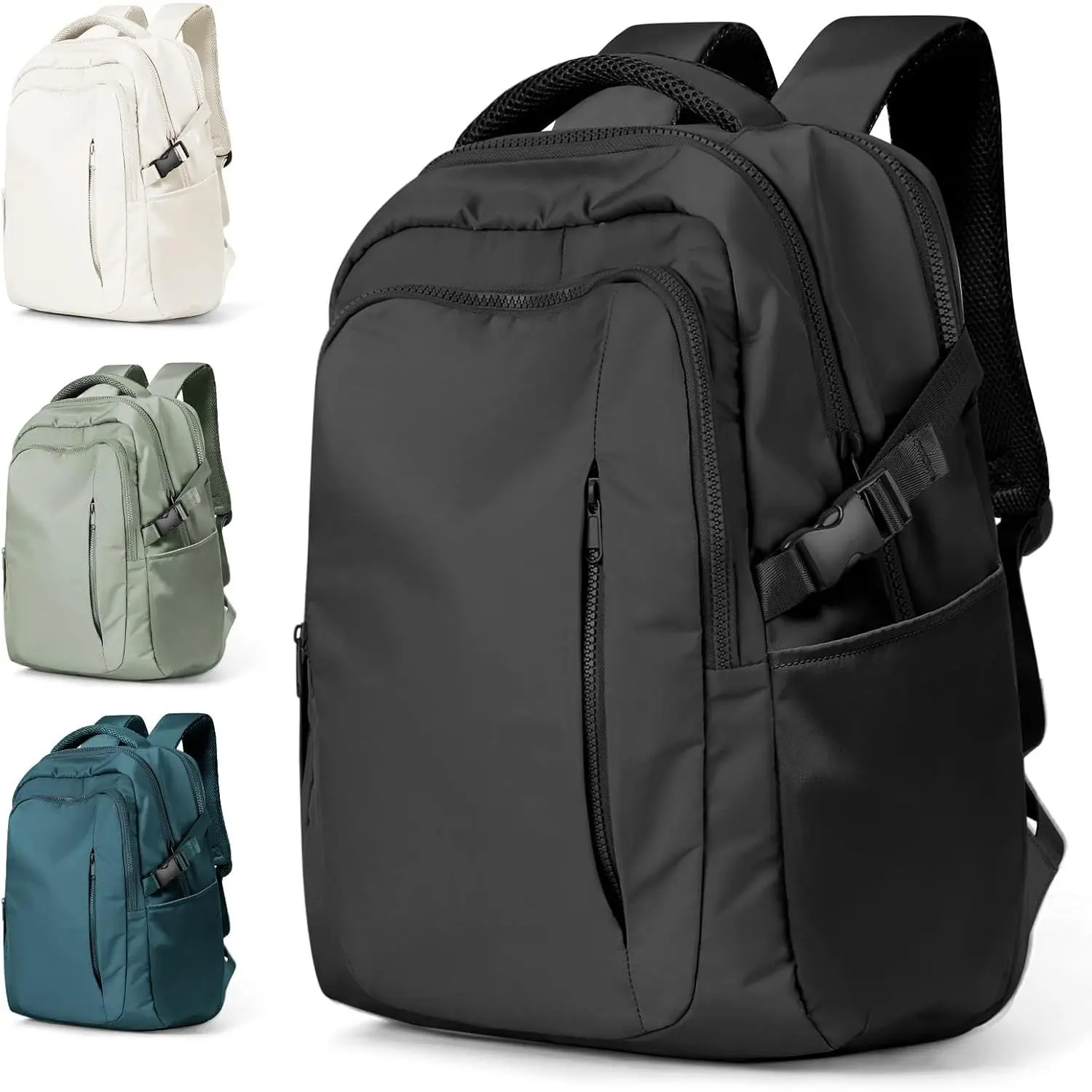 Large Travel Backpack for Women Men Mochila Airline Approved Carry  Personal Item Backpack Bag Frontier Airlines Personal Item Travel Bag Flight Approved Luggage Backpack - Black