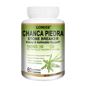 Chanca Piedra Capsules - 1800Mg Per Serving - Supports Liver and Kidney Health, Supports Urinary Tract Health - 60 Capsules