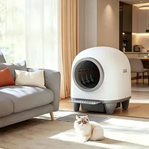 Smart Low-Noise Auto-Cleaning Litter Box 90L Self Cleaning Cat Litter Box APP-Controlled via 2.4G WiFi with Smart Sensors, Safety Protection, Easy Maintenance, Easy Setup & Clean#TikTokShopDealsforYouDays#DealsForYouDays