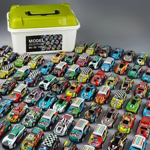 Instagram Small Car Inertia Return Model, Unisex Gift Set for Kindergarten Boys, Child Toy, Perfect Present for Kids