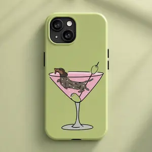 Dachshund Rubber Phone Case - Wireless Smartphone Accessory for Cellphones for Phone 17 16 15 14 13 12 11 Pro ProMax Plus  Air series