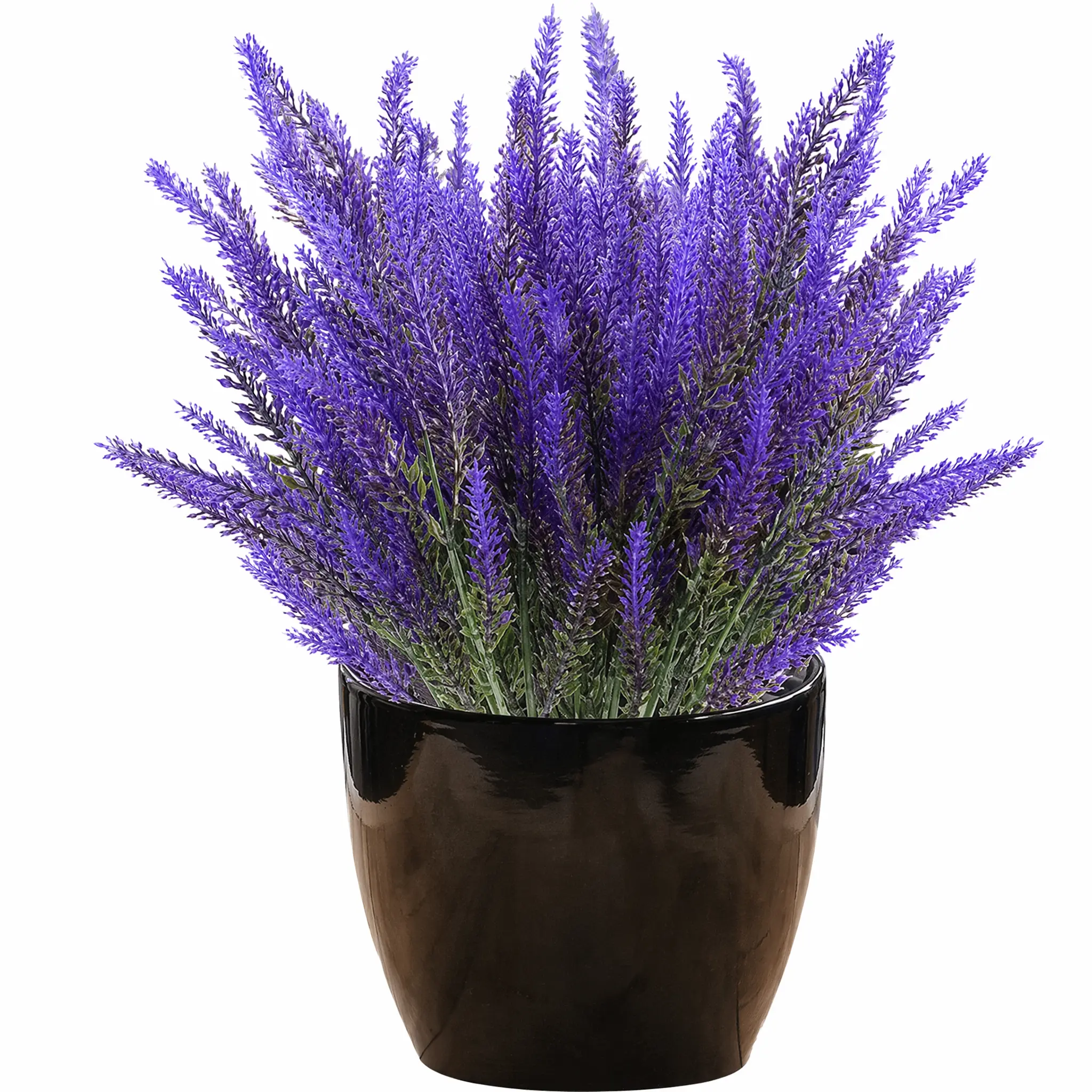 High-End Artificial Purple Lavender 5-Branch Decorative Bouquet, Bouquet Shape, Lavender Theme Low-Maintenance Home Decor Accessory