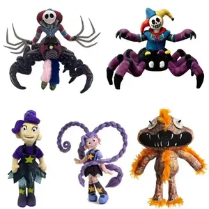 Poppy Playtime Chapter 5 Complete Plush Set, 6Pcs Monster Character Stuffed Dolls, Horror Game Plushie Gift for Fans