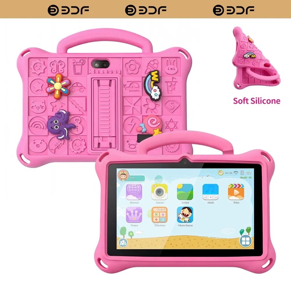 Bdf Tablet 7.0 Inches Android 13, 1280x800 HD IPS Touchscreen, 4GB+64GB, 4000mah Battery, Office & Leisure Multi-Scene Use