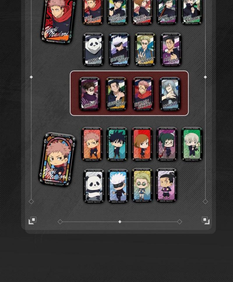 Jujutsu Kaisen Official Can Badge| Anime Collectible Blind Pack