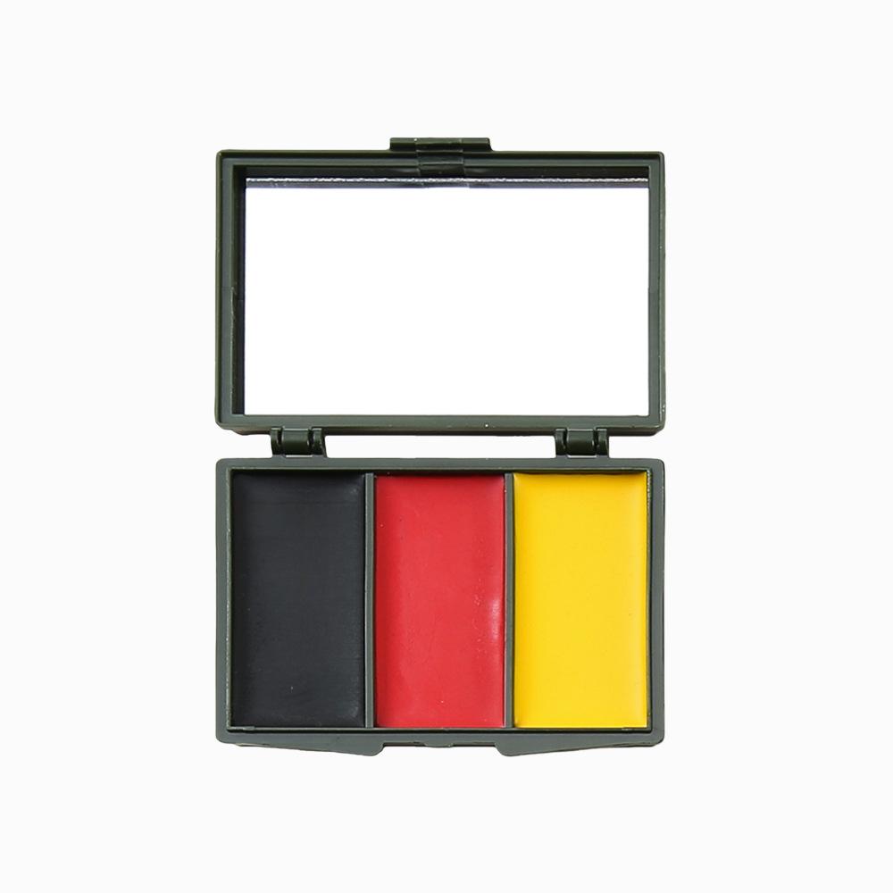 Popular World Cup Football Fan Face Paint 3-Color National Flag Face Paint Body Paint