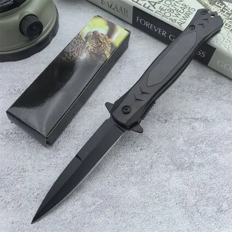 New Folding Knife 3cr13 Steel Blade, Abs+c Fiber Handle, Ideal for Outdoor Hiking Fishing, Camping Knives, Collectible Gift, Durable Design
