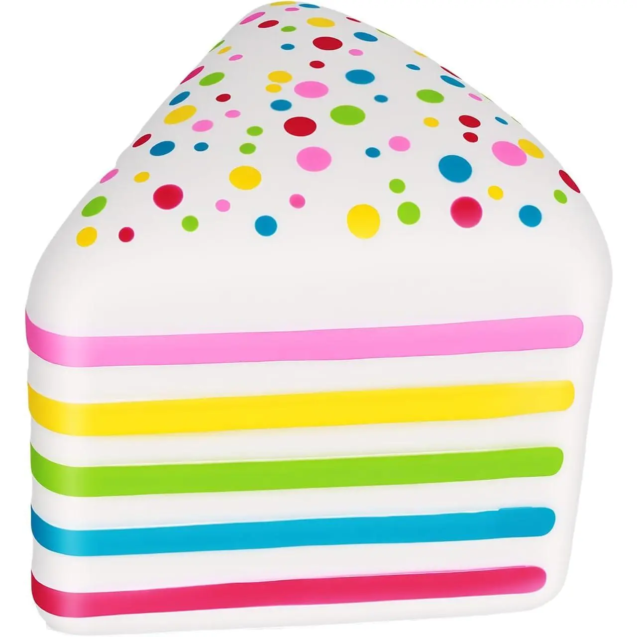 Cake Squishy, Jumbo Slow Rising Cake Squeeze Fidget Sensory Toy Giant Layer Cake Soft Relief Squishy for Adults Birthday Gift Party Favor (1pcs)