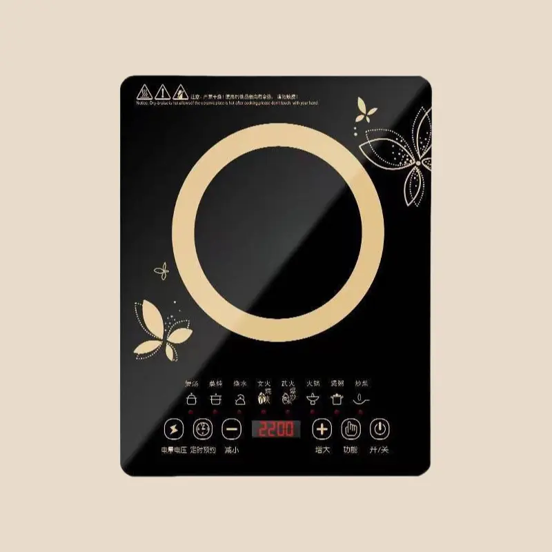 High Power Smart Touch Waterproof Multifunctional Induction Cooker Pot For Household Fast Stir Frying Cooking