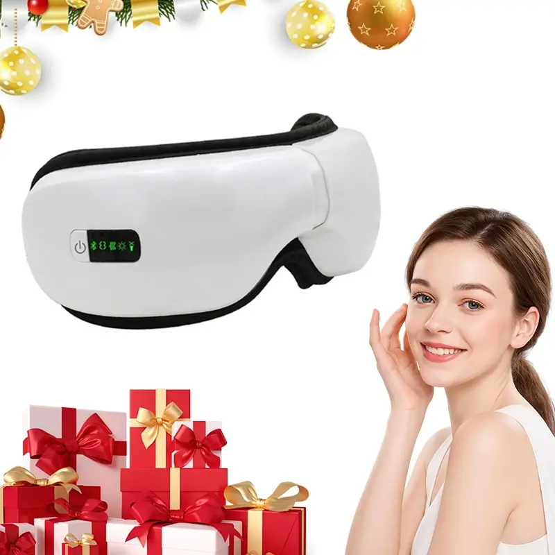 Smart Eye Massager with Rechargeable Vibration Function, Relaxing Eye Care Tool for Men & Women, Professional Eye Massage Experience