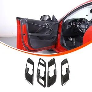 Suitable for 2020+BMW 2 Series Four door Edition/1 Series Two door Interior Handle Frame ABS Carbon Fiber Pattern 4-piece Set