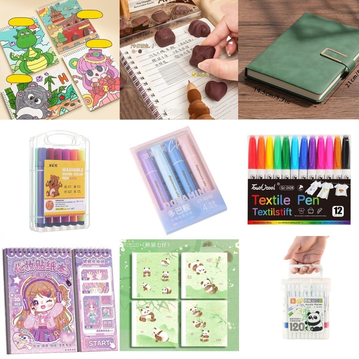 lovely box,Stationery set, collection of daily necessities, birthday/New Year/Valentine's Day gifts, back to school supplies lovely box,Stationery set, collection of daily necessities, birthday/New Year/Valentine's Day gifts, back to school supplies