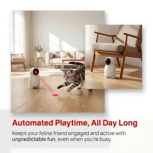 360 °   Irregular Rotation Cat Laser Pointer Toy