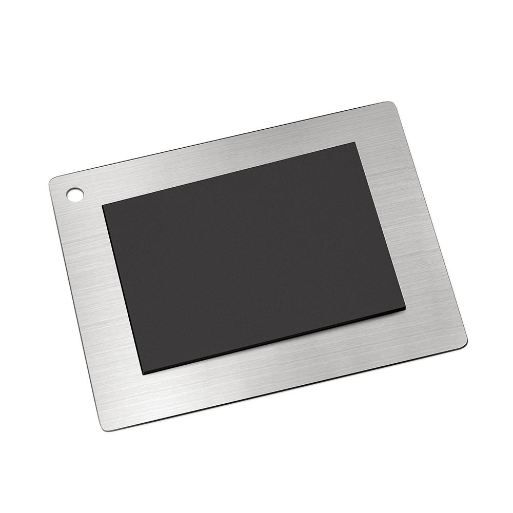 1 Piece Stainless Steel Refrigerator Decorating Magnet Sticker, Baking Unit Conversion Chart, Kitchen Baking Utensils, Home Decoration, Higher End Fridge Magnets