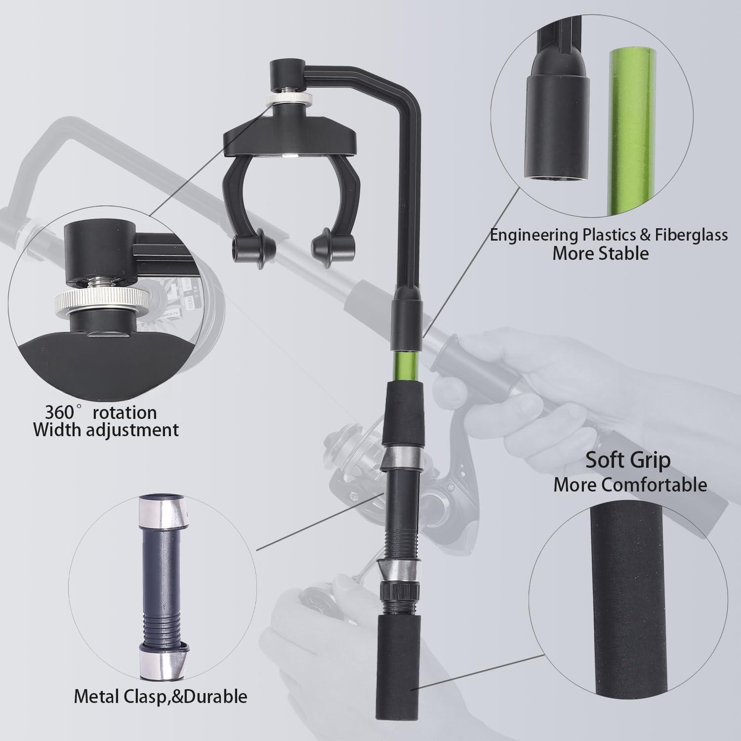 BASIC SUPPLY Fishing Line Spooler, Adjustable line Winder,No Line Twist, Portable for Casting & Spinning and Trolling Reel