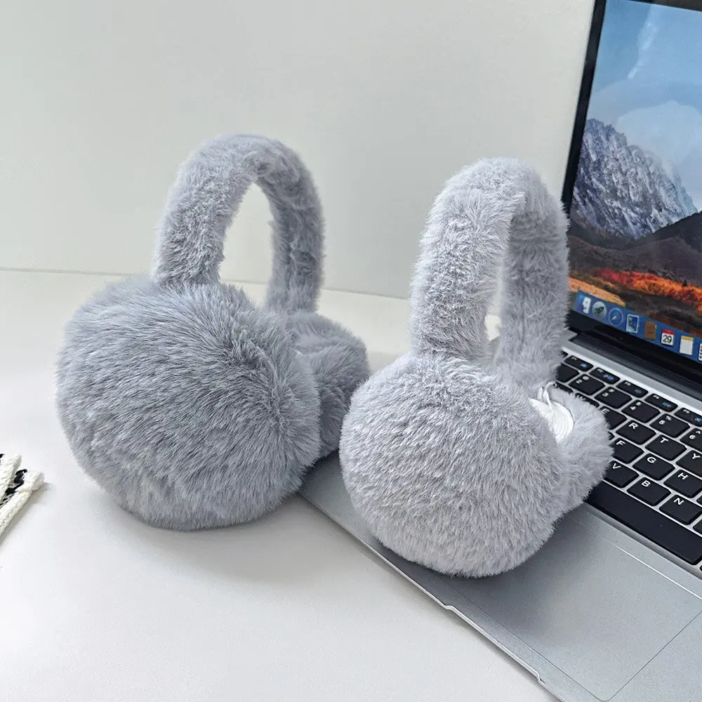 Faux Rabbit Fur Cross Knotted Earmuff Headband Warm Plush Hair Hoop Women Autumn Winter Cold Weather Ear Warmer Faux Rabbit Fur Cross Knotted Earmuff Headband Warm Plush Hair Hoop Women Autumn Winter Cold Weather Ear Warmer