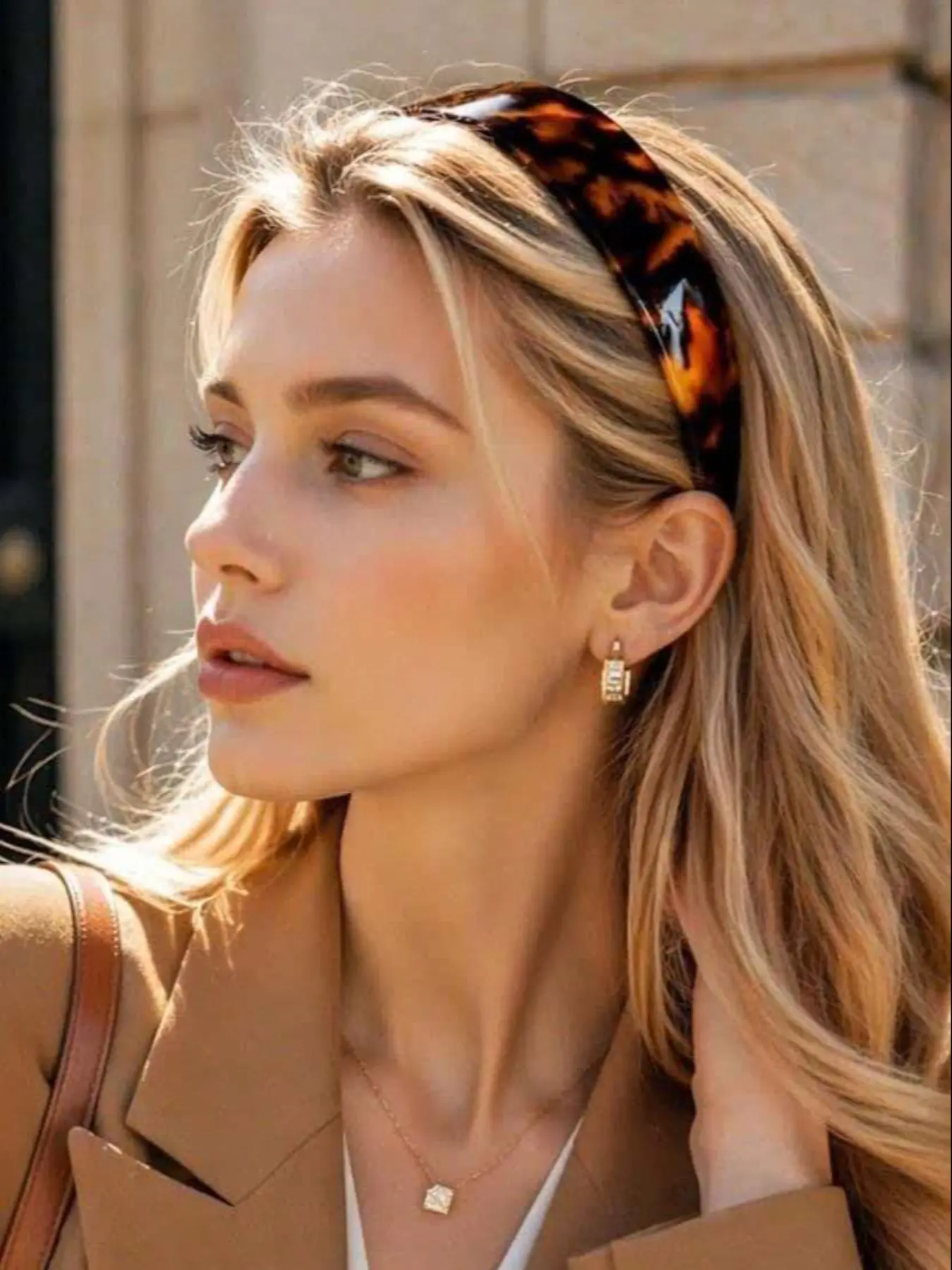 Vintage Fashion Tortoiseshell Hairband for Women, Non-Slip Multi-Functional Hair Accessory, Stylish and Unique, Perfect for Daily Wear, Fashion Headbands