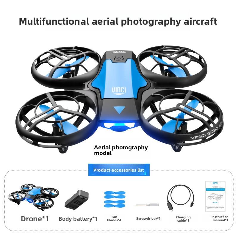 Gesture Sensing V8 Drone Aerial Photography HD Elementary School Students Small Aircraft Remote Control Aircraft Children's Toys Men