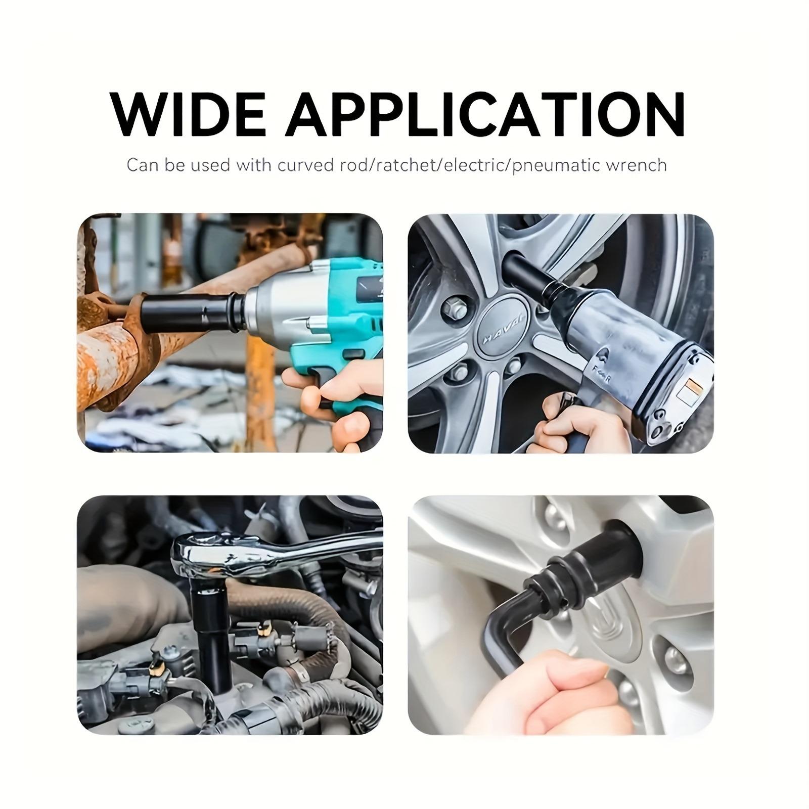 Socket Wrench Set, High Strength Carbon Steel Socket Wrench Set, Professional Durable and Sturdy Tool Set for Car & Mechanical