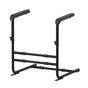 Stand-Up Assist Aid for Elderly & Disabled – Adjustable Height, 204KG Capacity Couch Chair Lift, Anti-Slip Carbon Steel Handle, Ergonomic Multi-Level Armrest, Home Mobility Safety