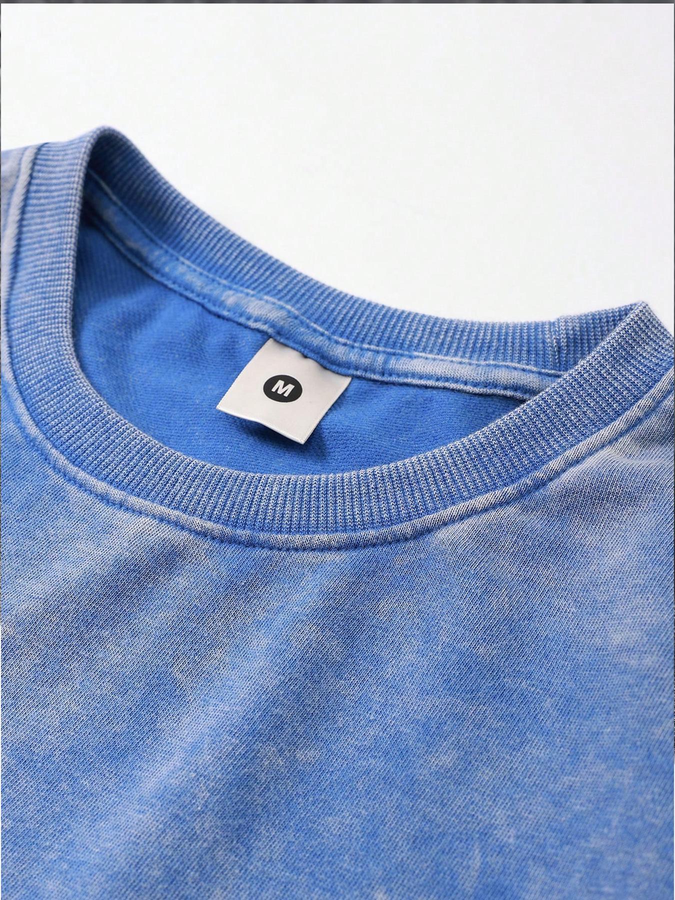 Men's American Street Style 2-Piece Set S-3XL | Snowflake Letter Printed Cotton Tee & Shorts | Trendy High Street Tracksuit | Summer Sports Casual Outfit | Breathable Lightweight Basketball Suit | Perfect Cool Guy Summer Look | Must-Have Set 2026