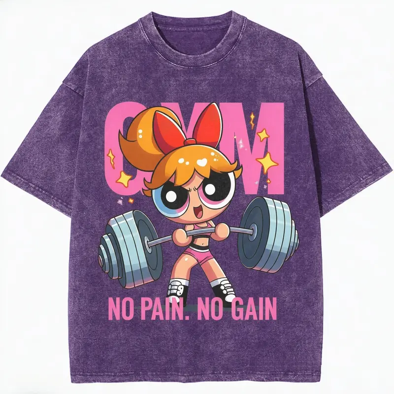 Unisex Fitted Seamless Solid Round Neck Short Sleeve Casual Cotton T-Shirt - "No Pain No Gain" Graphic Print, Y20 Fitness Pump Cover, 2026 Trending Sporty Sports Tops, Breathable Gym Wear