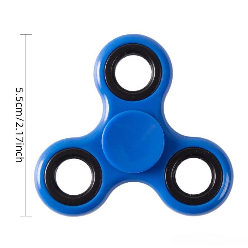 Random Color Fidget Spinner Toy, Creative Stress Relief Toy for Adults & Kids, Ideal Birthday Gift for Home & Office Use