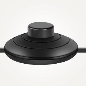 79'' Arc Floor Lamps for Living Room, Modern Standing Lamp with Adjustable Hanging Drum Shade, Black Tall Pole Lamp with Weighted Base & Edison E26 Socket, Corner Light for Reading Bedroom Office