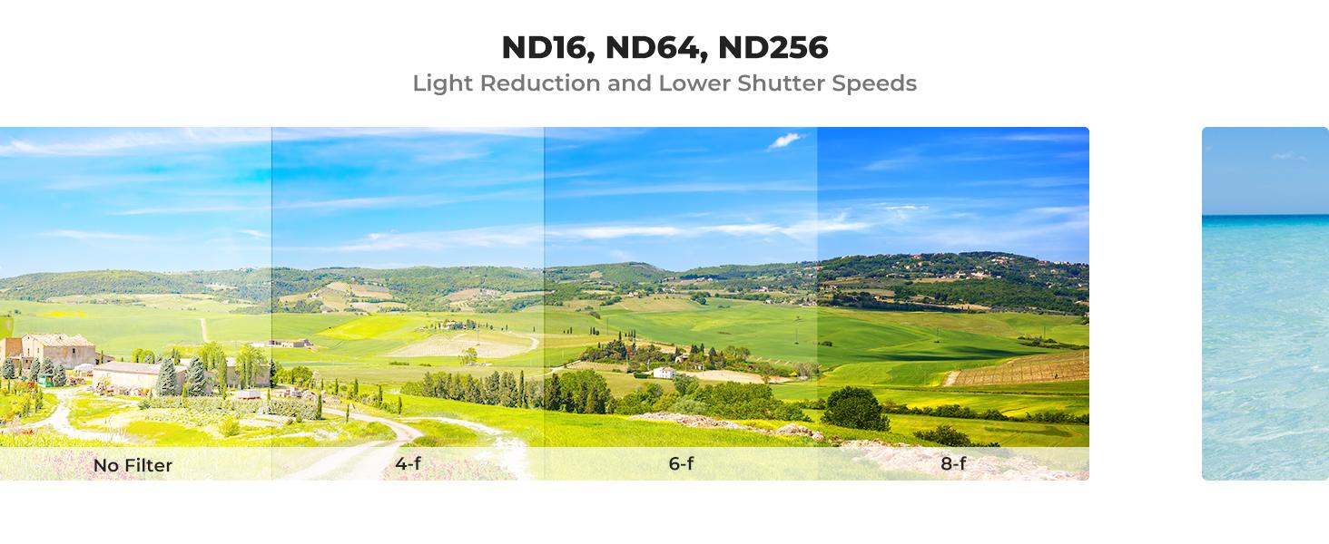 K&F CONCEPT Magnetic 4 Pack ND & CPL Filter Kit Compatible with DJI OSMO Pocket 3, CPL ND16 ND64 ND256 Polarizing Neutral Density Filters, Multi-Coated/HD Optical Glass/Gimbal Compatible