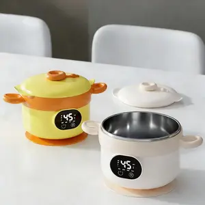 Smart Constant Temperature Bowl with Dishwasher Safe Design, Large Capacity Battery Long Lasting Power, Ideal for Multiple Uses