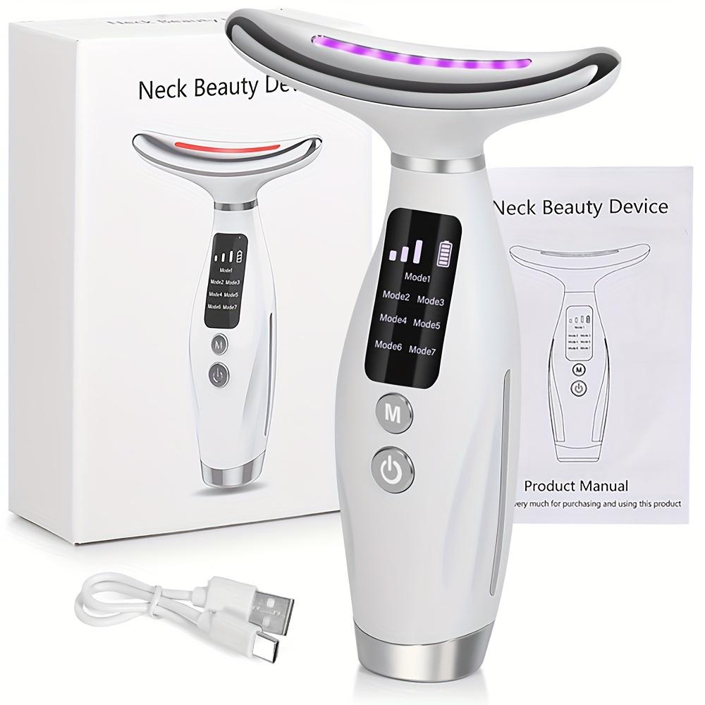 Firming Face Massager - Viral Rechargeable Device for Lifted Skin & Contoured Jawline, 7 Modes for Glowing Skin | #FacialMassager #SkincareDevice #AntiAging