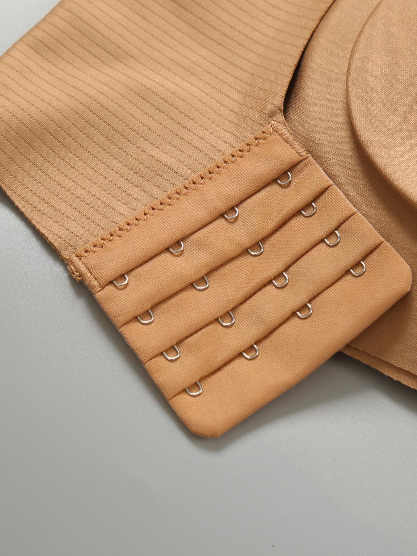 Women's Solid Wireless Bra, Comfortable Breathable Push Up Bra, Soft and Lightweight Lingerie for All Seasons