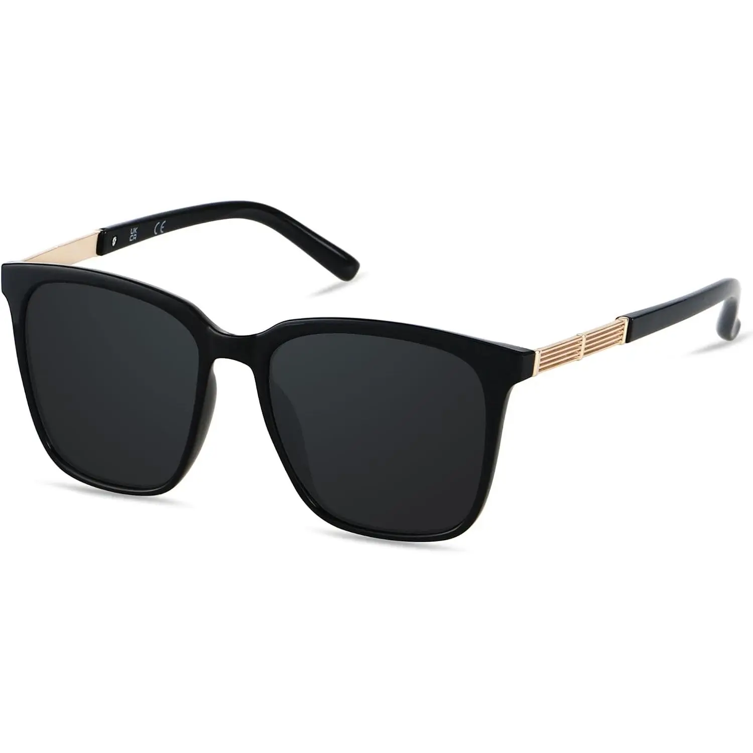 Sunglasses for Women Mirrored Big Large Shades Fashion Square Frame Sun glasses UV Protection