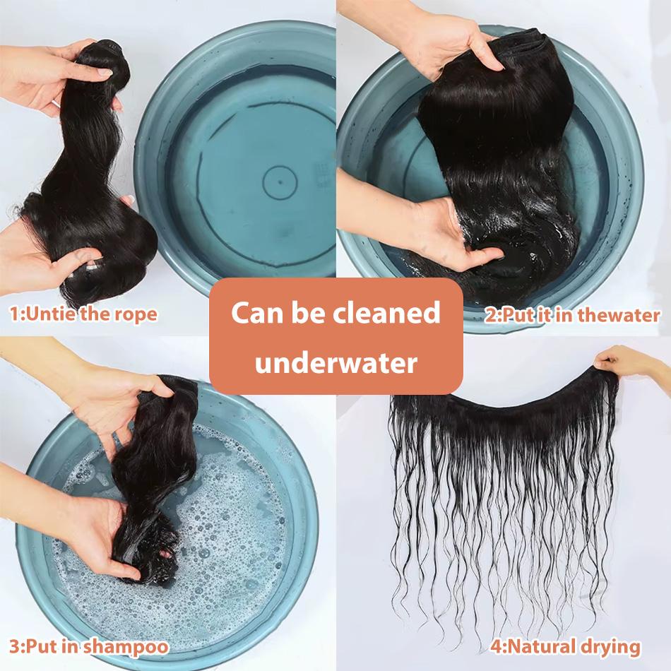 18 36 Inch Raw Virgin Unprocessed  Human Hair Extensions 12A Bone Straight 1 2 3 4 Bundles Double Weft Bulk Braiding Hair