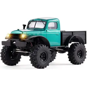 FMS FCX24 Power Wagon 1/24 Brushless RC Rock Crawler 4WD RTR Off-Road Truck with 2.4GHz Remote