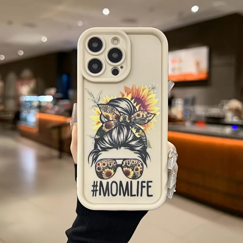 Sunflower Headscarf All-Inclusive Anti-Fall Mobile Phone Case Suitable for iPhone 17 E Air Pro ProMax iPhone16 15 14 Plus 13 12 Mini 11 X XS XR Protective Case